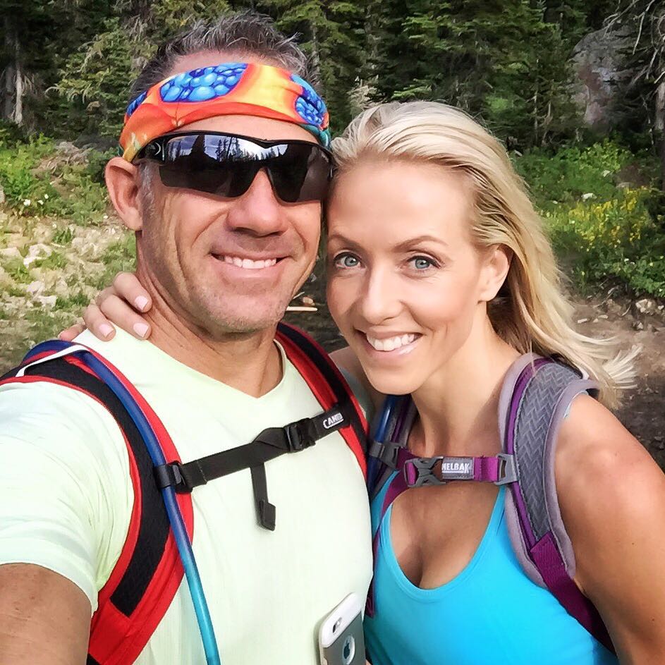 First time riding to White Pine Lake from Tony Groove. What a beautiful day!!! It's amazing how a few hours (okay, 6 hours) can renew your spirit...and relationship. Thank you @bellyfitman for an awesome day!!! ❤️ #tonygroove #cachevalleyutah #mountainbiking #fun #love #nature #selfie #husband #sexy